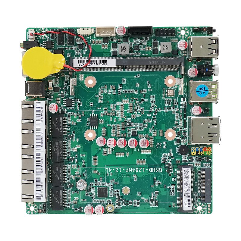 1264NP-12-4L 4-Port 2.5GbE Network Motherboard | BKHD