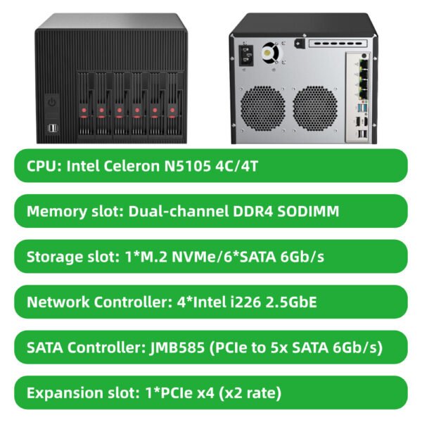 1338-6-Bay NAS