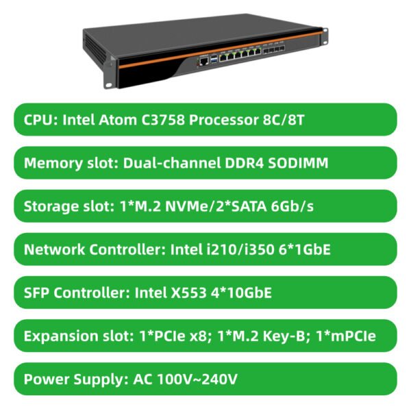 1U-1310NP-6L4S