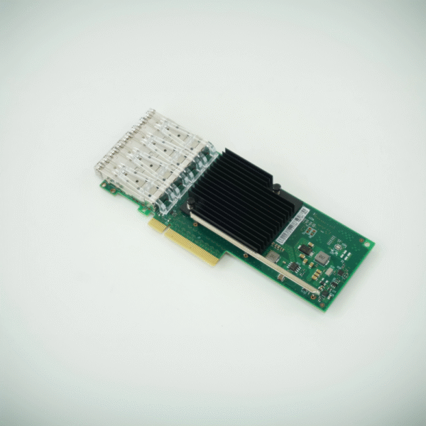 Side Plug-in PCI-E Optic Card Intel Chipset Dual Port Quad Port 10G SFP+