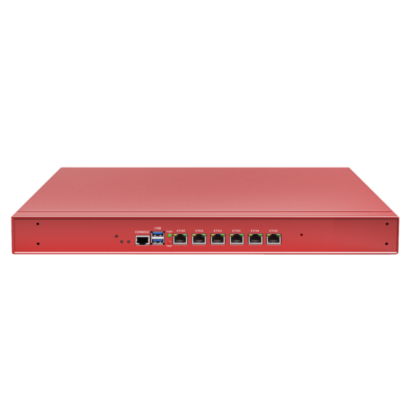 1U-红色-6L-网口 1U-1449NP-6L