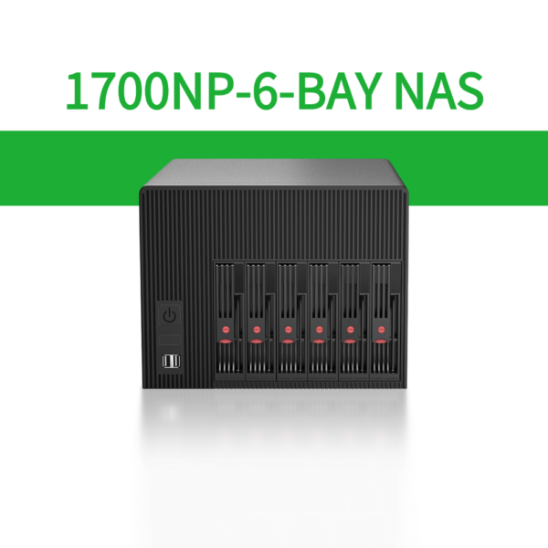 1700NP-6-BAY NAS Storage Server