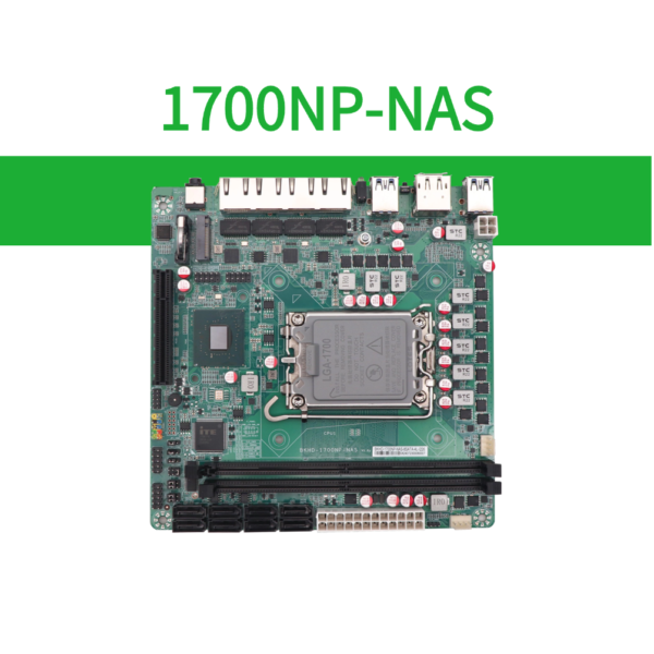1700NP-NAS BKHD 1700NP-NAS Mini-ITX eight-SATA motherboard