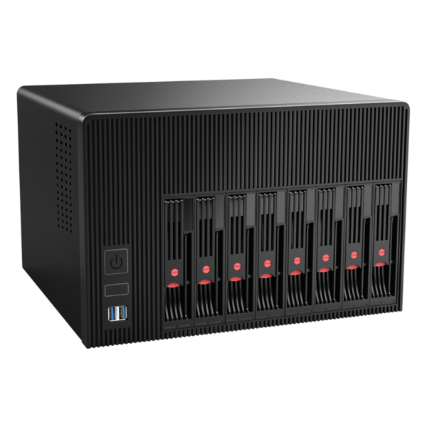 8-BAY-NAS 托盘左侧 1700NP-8-BAY NAS storage server-1